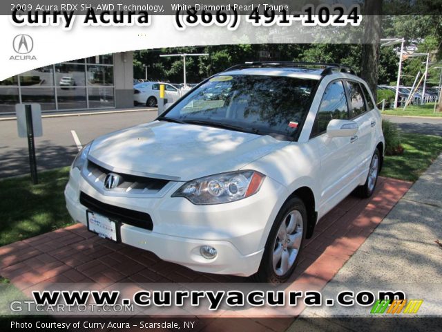 2009 Acura RDX SH-AWD Technology in White Diamond Pearl