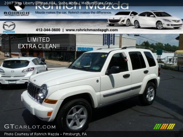 2007 Jeep Liberty Limited 4x4 in Stone White
