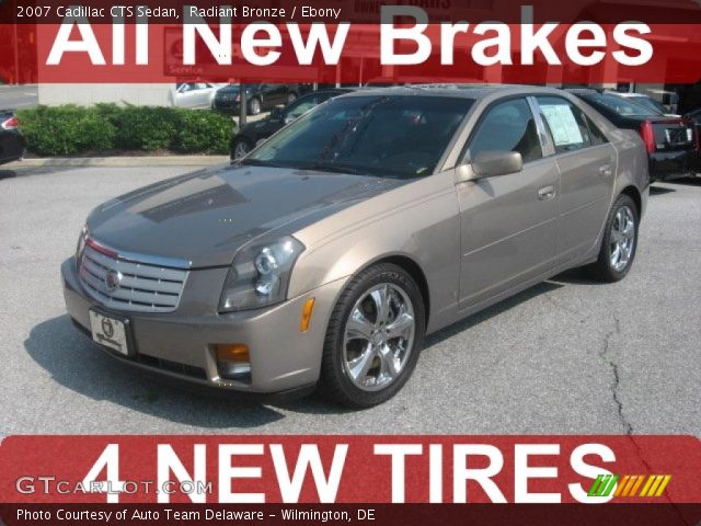 2007 Cadillac CTS Sedan in Radiant Bronze