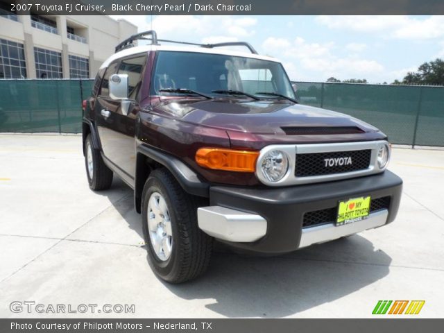 2007 Toyota FJ Cruiser  in Black Cherry Pearl