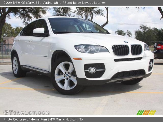 2009 BMW X6 xDrive35i in Alpine White