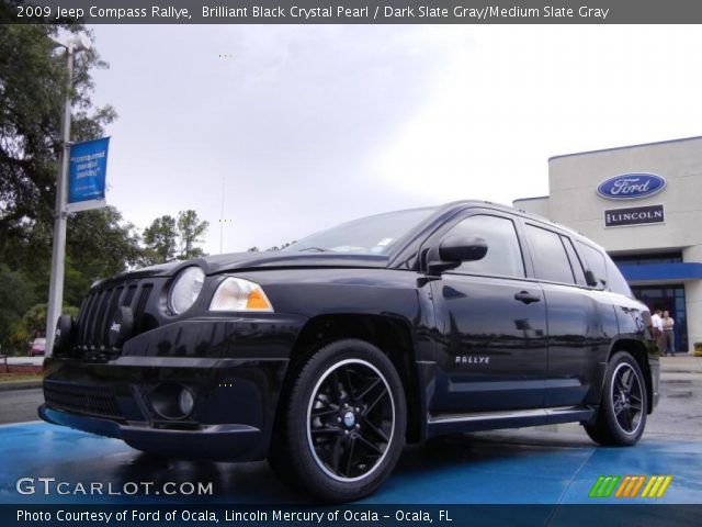 2009 Jeep Compass Rallye in Brilliant Black Crystal Pearl