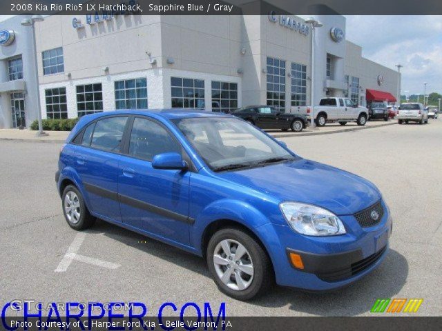 2008 Kia Rio Rio5 LX Hatchback in Sapphire Blue