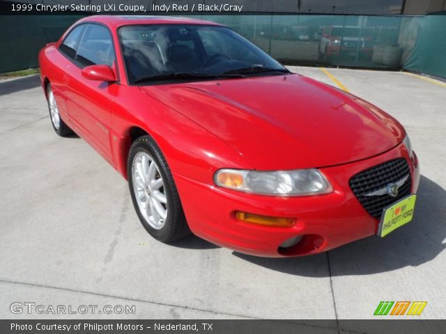 1999 Chrysler Sebring LXi Coupe in Indy Red