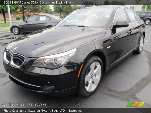 2008 BMW 5 Series 528xi Sedan in Jet Black