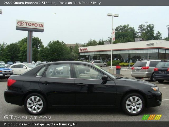 2009 Subaru Impreza 2.5i Sedan in Obsidian Black Pearl