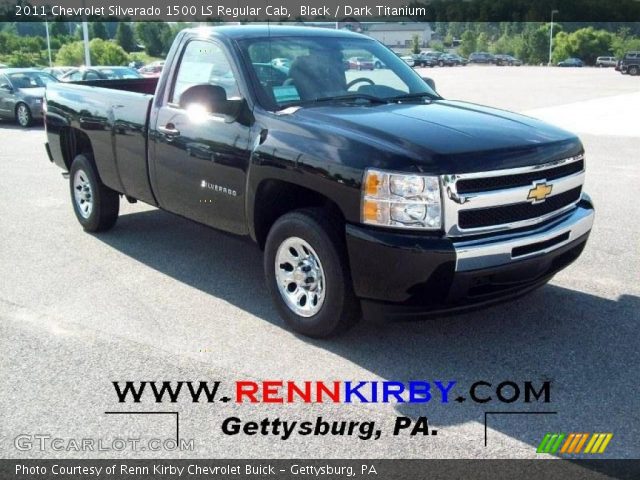 2011 Chevrolet Silverado 1500 LS Regular Cab in Black