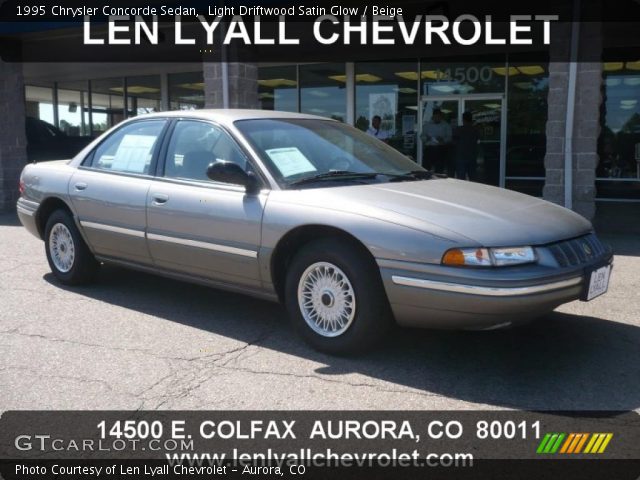 1995 Chrysler Concorde Sedan in Light Driftwood Satin Glow
