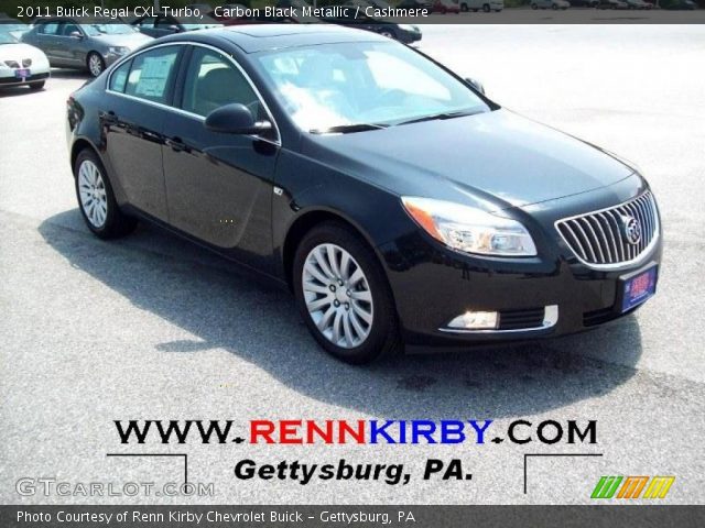 2011 Buick Regal CXL Turbo in Carbon Black Metallic