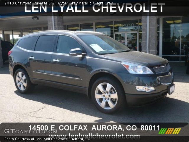 2010 Chevrolet Traverse LTZ in Cyber Gray Metallic