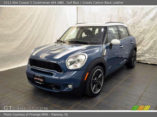 2011 Mini Cooper S Countryman All4 AWD in Surf Blue