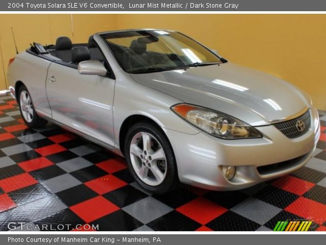 2004 Toyota Solara SLE V6 Convertible in Lunar Mist Metallic