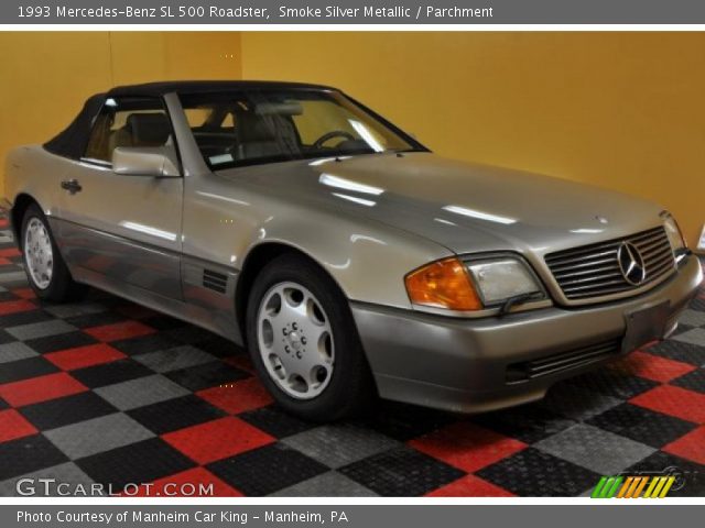 1993 Mercedes-Benz SL 500 Roadster in Smoke Silver Metallic