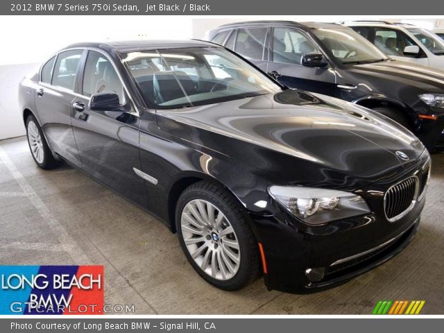 2012 BMW 7 Series 750i Sedan in Jet Black