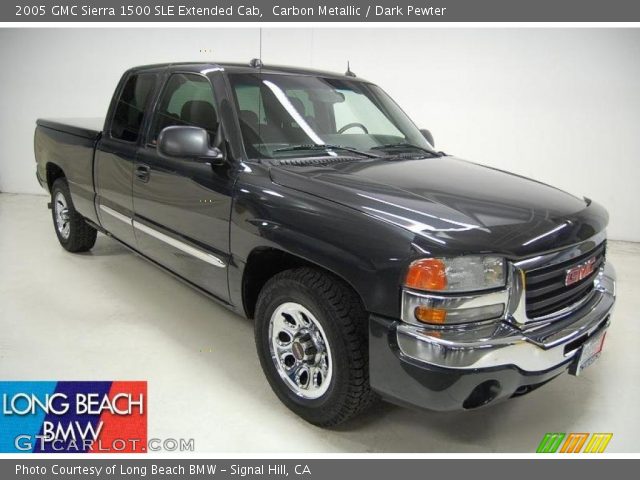 2005 GMC Sierra 1500 SLE Extended Cab in Carbon Metallic