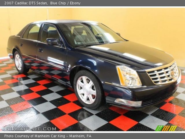 2007 Cadillac DTS Sedan in Blue Chip