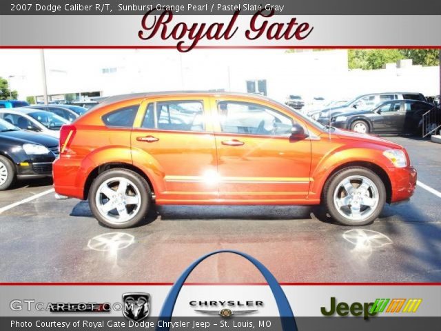 2007 Dodge Caliber R/T in Sunburst Orange Pearl