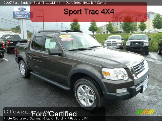 2007 Ford Explorer Sport Trac XLT 4x4 in Dark Stone Metallic