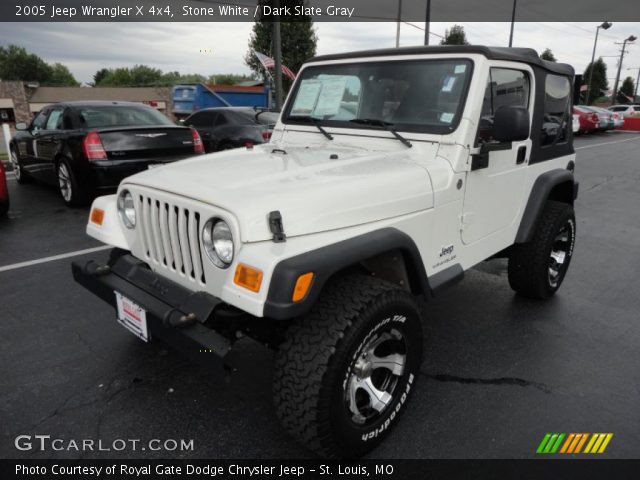 2005 Jeep Wrangler X 4x4 in Stone White