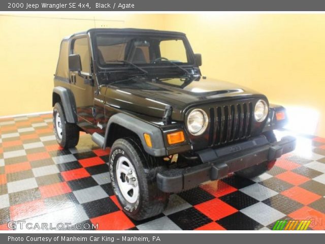 2000 Jeep Wrangler SE 4x4 in Black