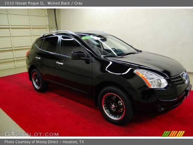 2010 Nissan Rogue SL in Wicked Black