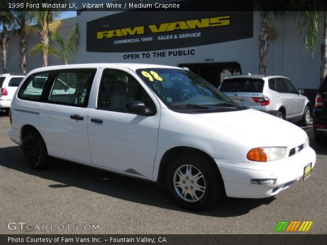 1998 Ford Windstar LX in Vibrant White