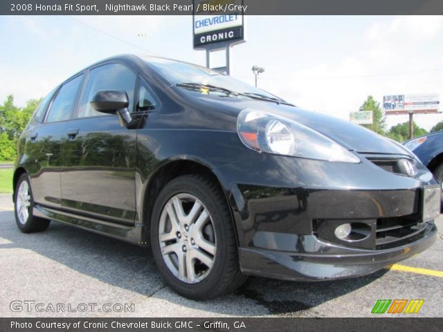 2008 Honda Fit Sport in Nighthawk Black Pearl