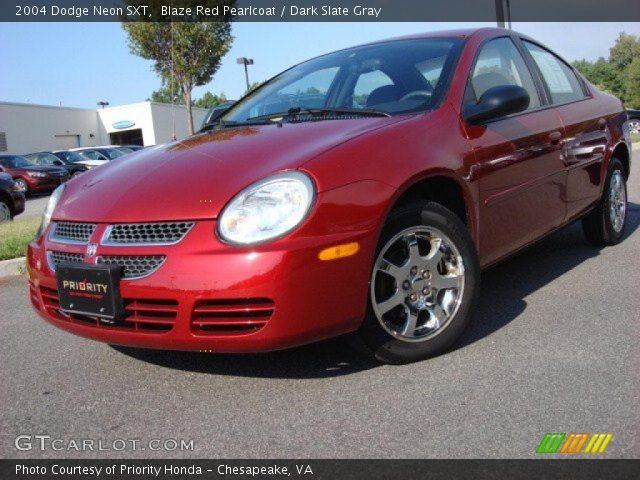2004 Dodge Neon SXT in Blaze Red Pearlcoat
