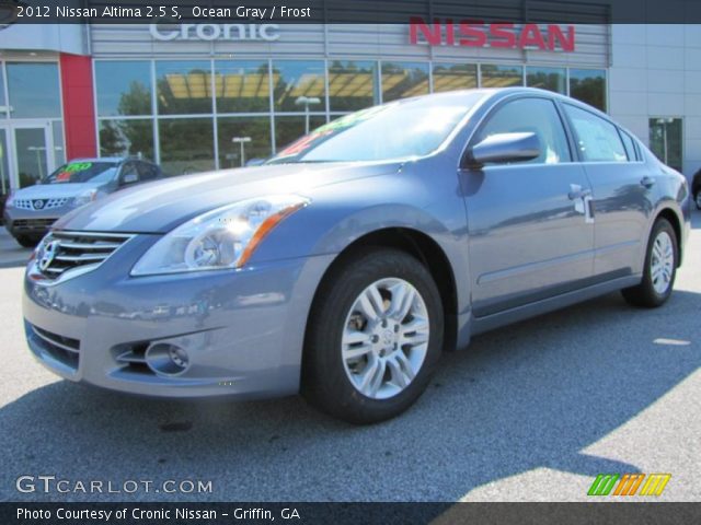 2012 Nissan Altima 2.5 S in Ocean Gray