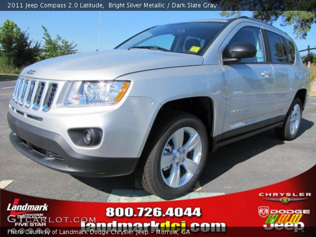 2011 Jeep Compass 2.0 Latitude in Bright Silver Metallic