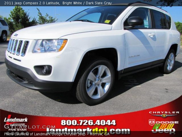 2011 Jeep Compass 2.0 Latitude in Bright White