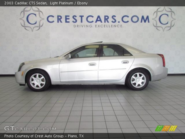 2003 Cadillac CTS Sedan in Light Platinum