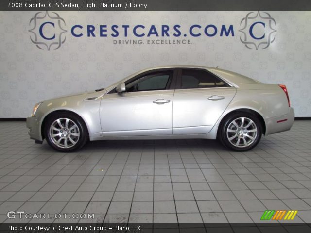 2008 Cadillac CTS Sedan in Light Platinum
