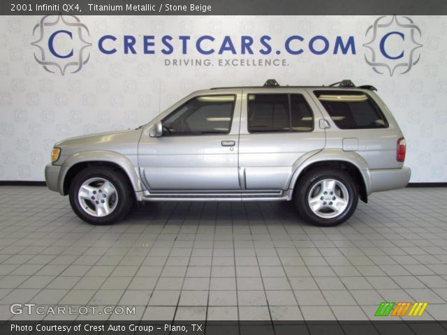 2001 Infiniti QX4  in Titanium Metallic