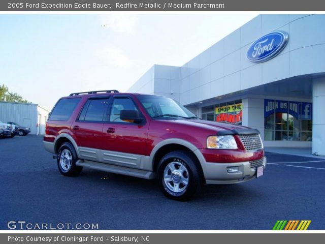 2005 Ford Expedition Eddie Bauer in Redfire Metallic