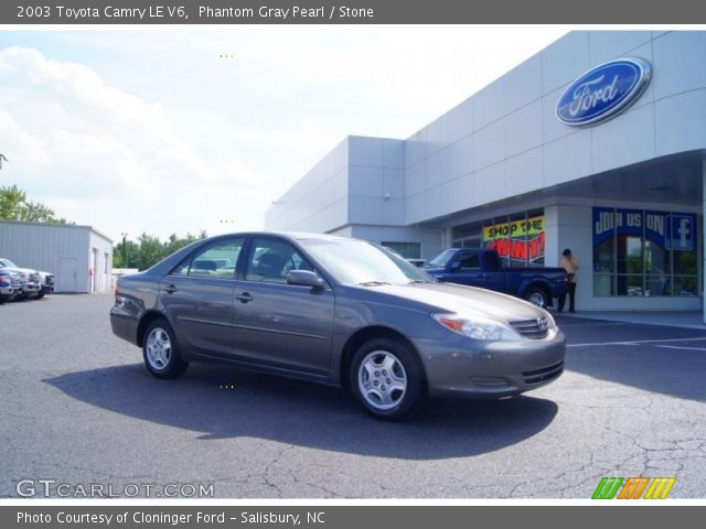 2003 Toyota Camry LE V6 in Phantom Gray Pearl
