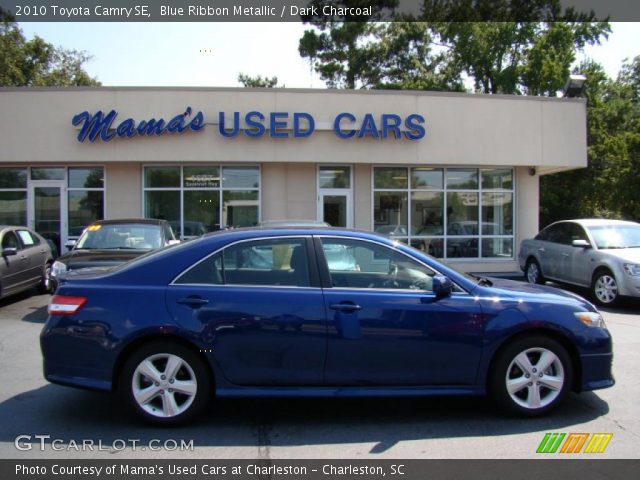 2010 Toyota Camry SE in Blue Ribbon Metallic