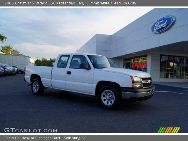 2006 Chevrolet Silverado 1500 Extended Cab in Summit White