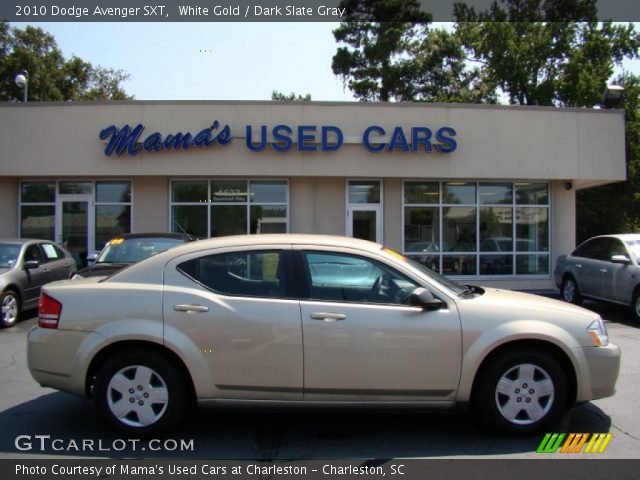 2010 Dodge Avenger SXT in White Gold