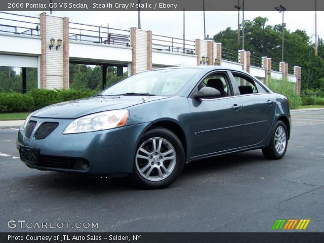 2006 Pontiac G6 V6 Sedan in Stealth Gray Metallic