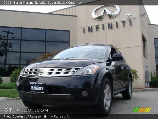 2005 Nissan Murano SL AWD in Super Black