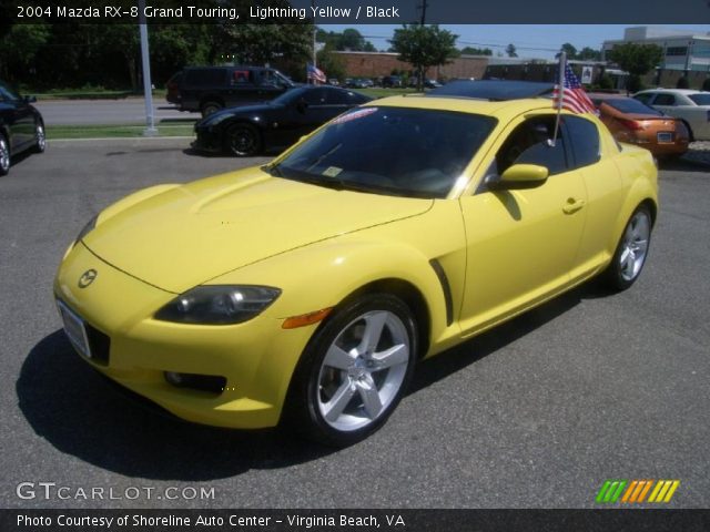 2004 Mazda RX-8 Grand Touring in Lightning Yellow