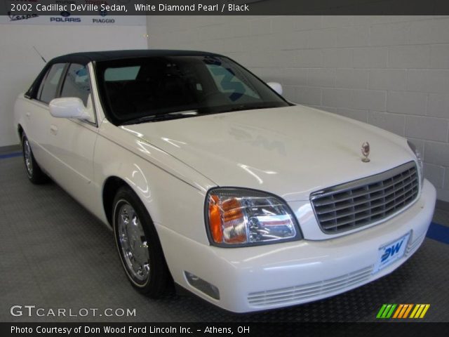 2002 Cadillac DeVille Sedan in White Diamond Pearl