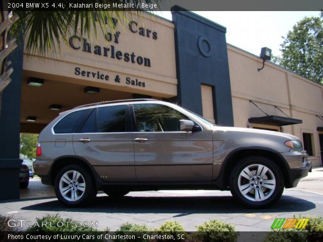2004 BMW X5 4.4i in Kalahari Beige Metallic