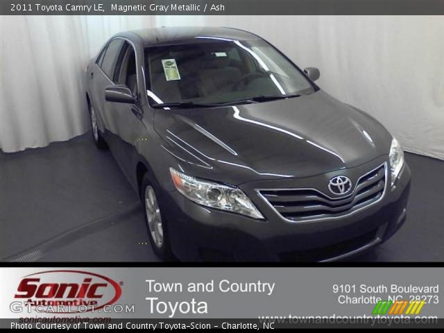 2011 Toyota Camry LE in Magnetic Gray Metallic