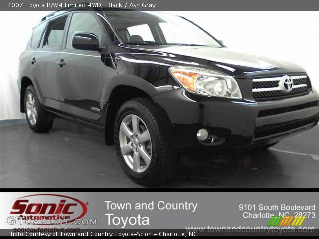 2007 Toyota RAV4 Limited 4WD in Black