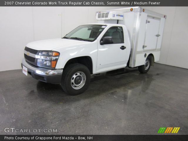 2007 Chevrolet Colorado Work Truck Regular Cab Chassis in Summit White