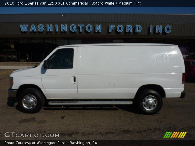 2010 Ford E Series Van E250 XLT Commericial in Oxford White