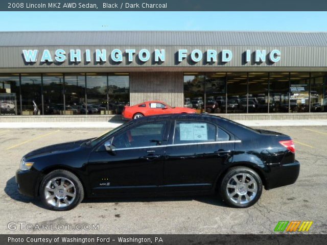 2008 Lincoln MKZ AWD Sedan in Black
