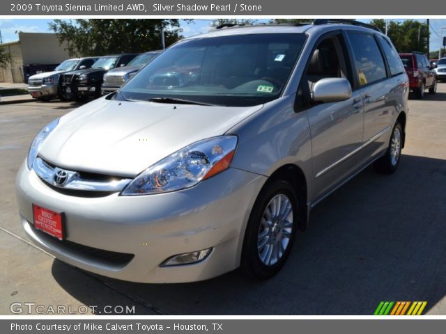 2009 Toyota Sienna Limited AWD in Silver Shadow Pearl